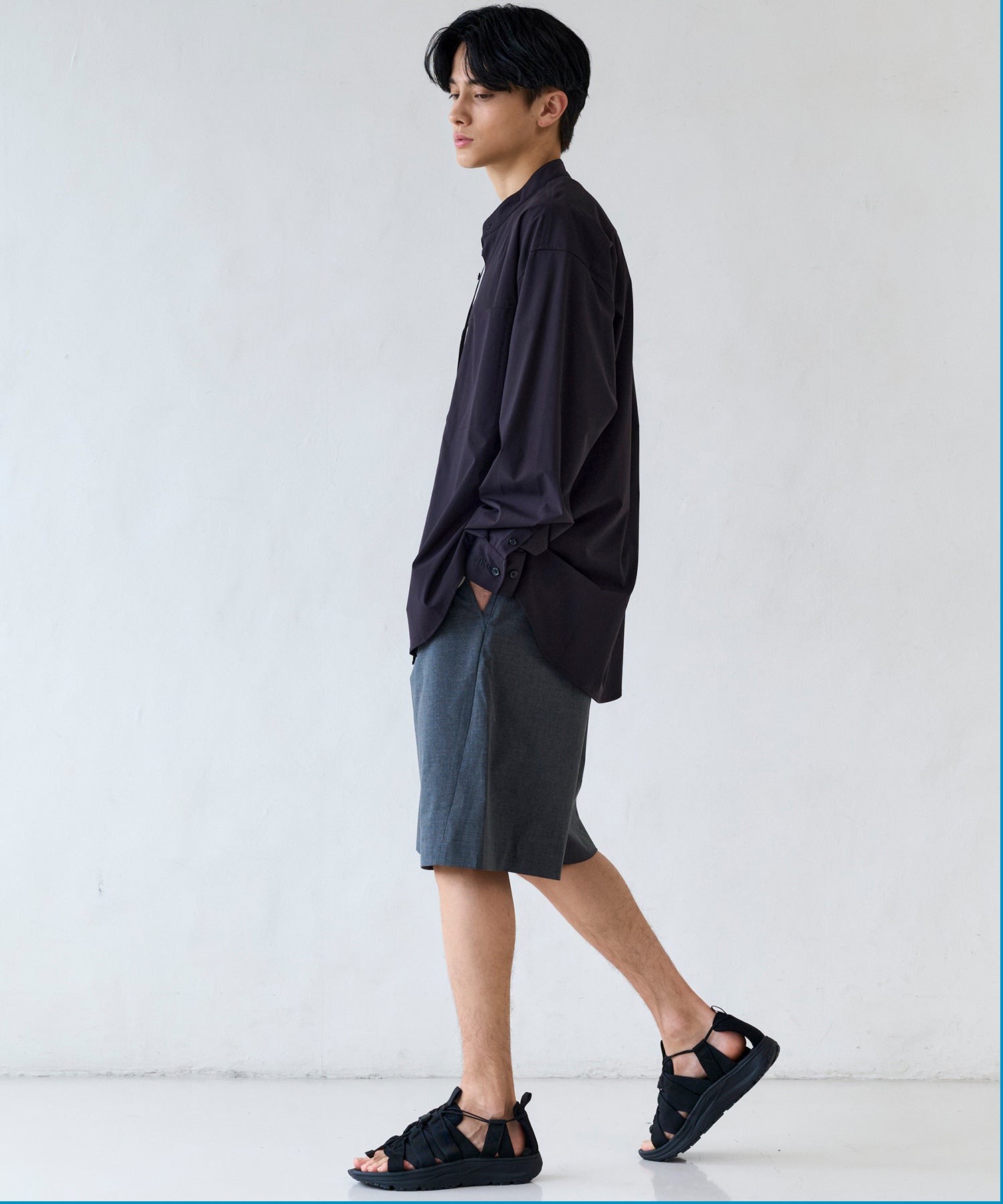 phenix(プラスフェニックス)2-TUCK HALF SLACKS / ツータック ハーフ