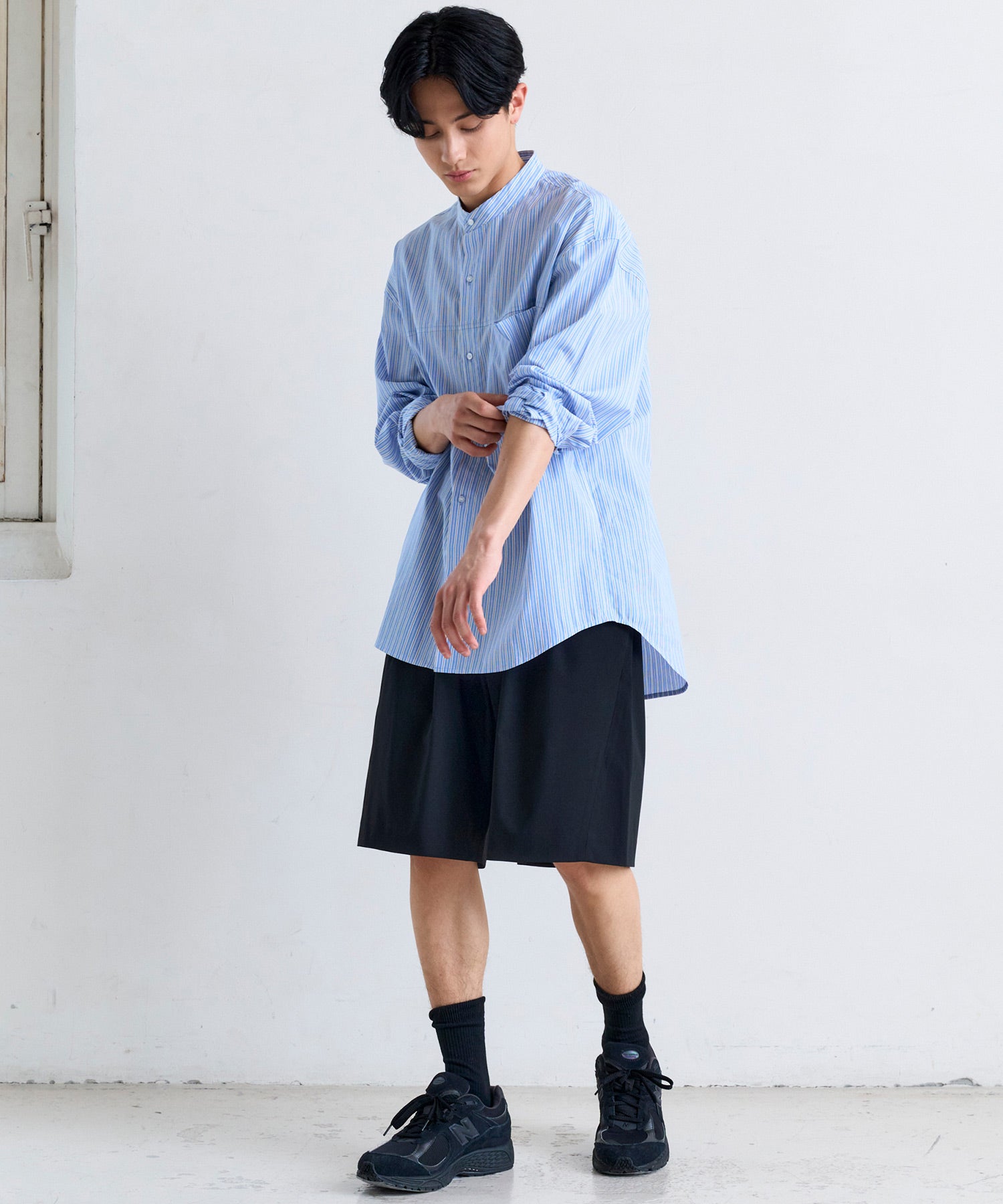 phenix(プラスフェニックス)2-TUCK HALF SLACKS / ツータック ハーフ