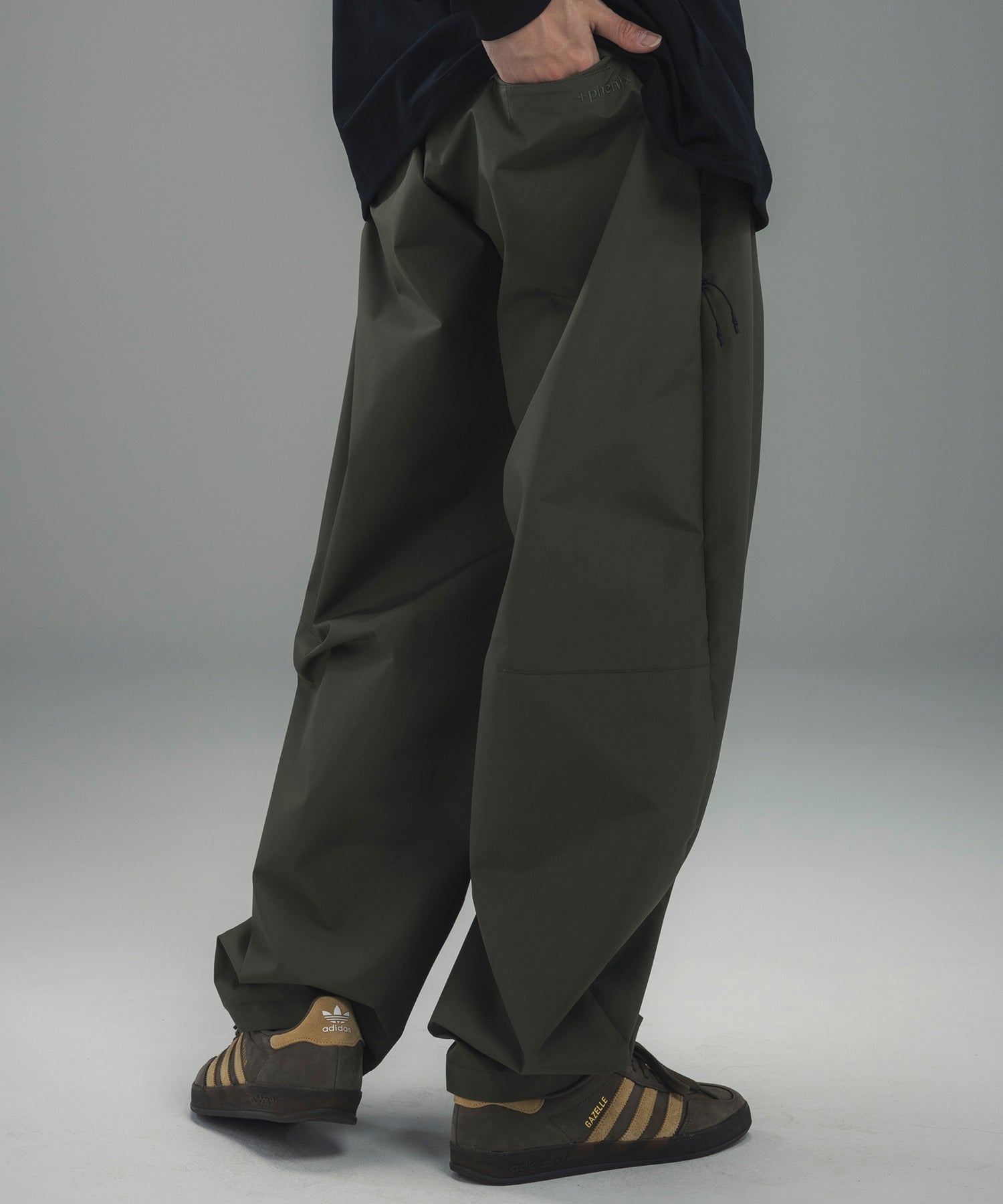 phenix(プラスフェニックス)BARREL-LEG PANTS バレルレッグ パンツ