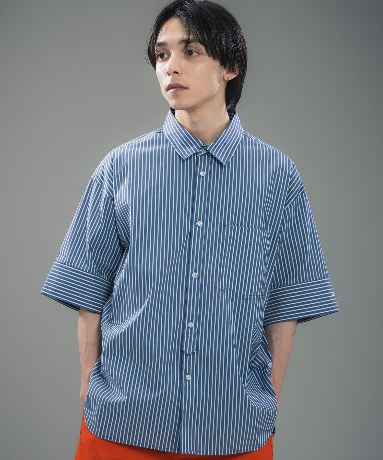 phenix(プラスフェニックス)CUFFED SHORT SLEEVE SHIRT / カフス