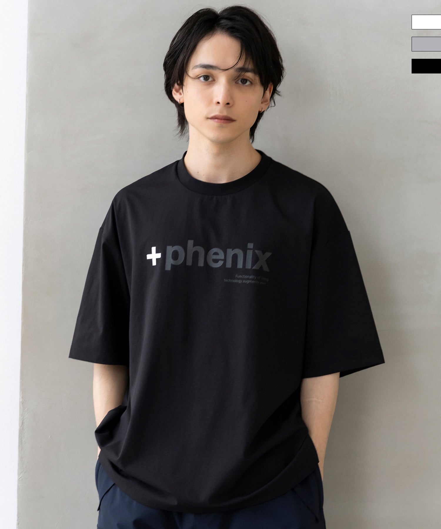 phenix(プラスフェニックス)Outlast MIRRORED GRAPHIC SHORT SLEEVE