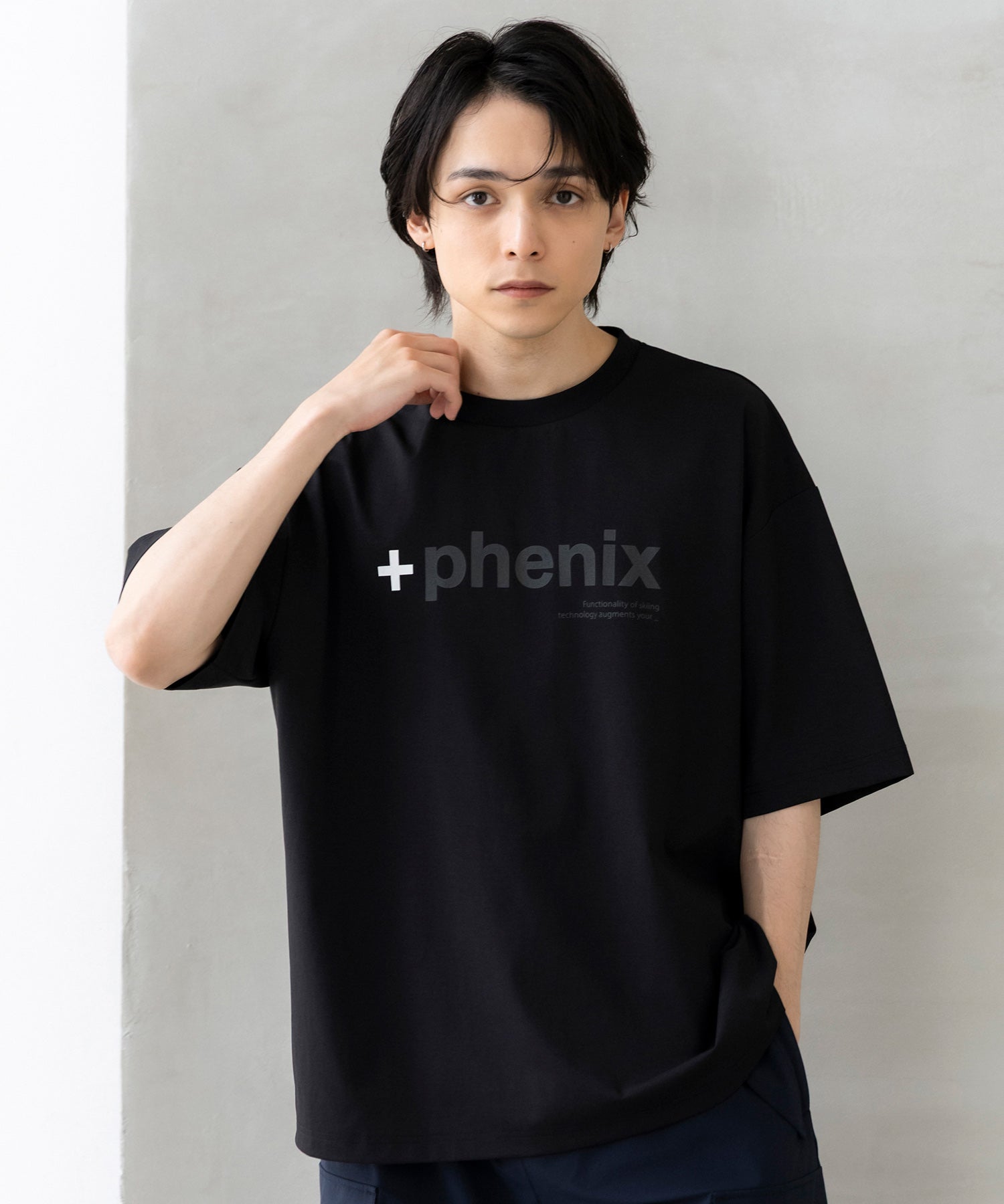 phenix(プラスフェニックス)Outlast MIRRORED GRAPHIC SHORT SLEEVE