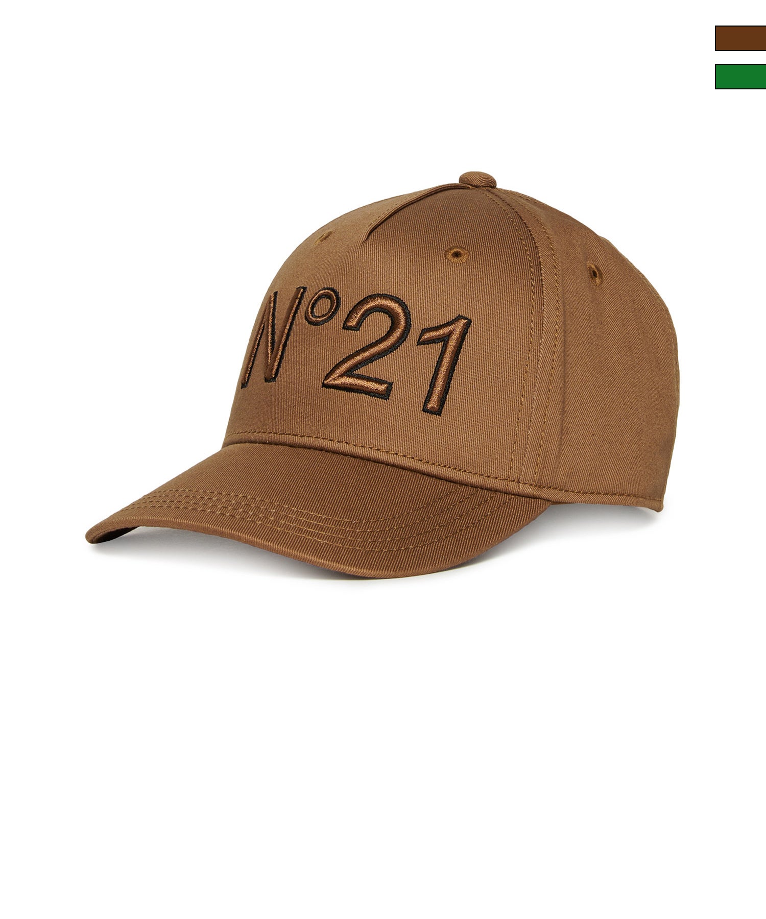 【新品未使用】N21 ヌメロヴェントゥーノ　キャップ　ユニセックス　サイズ3 N°21(ヌメロ ヴェントゥーノ)Kids & Junior ロゴベースボールキャップ