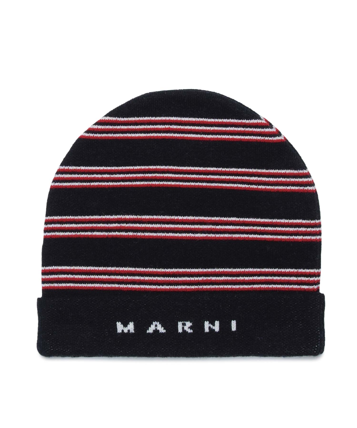 MARNI(マルニ)Kids & Junior ボーダー ロゴニットキャップ | SHIFFON