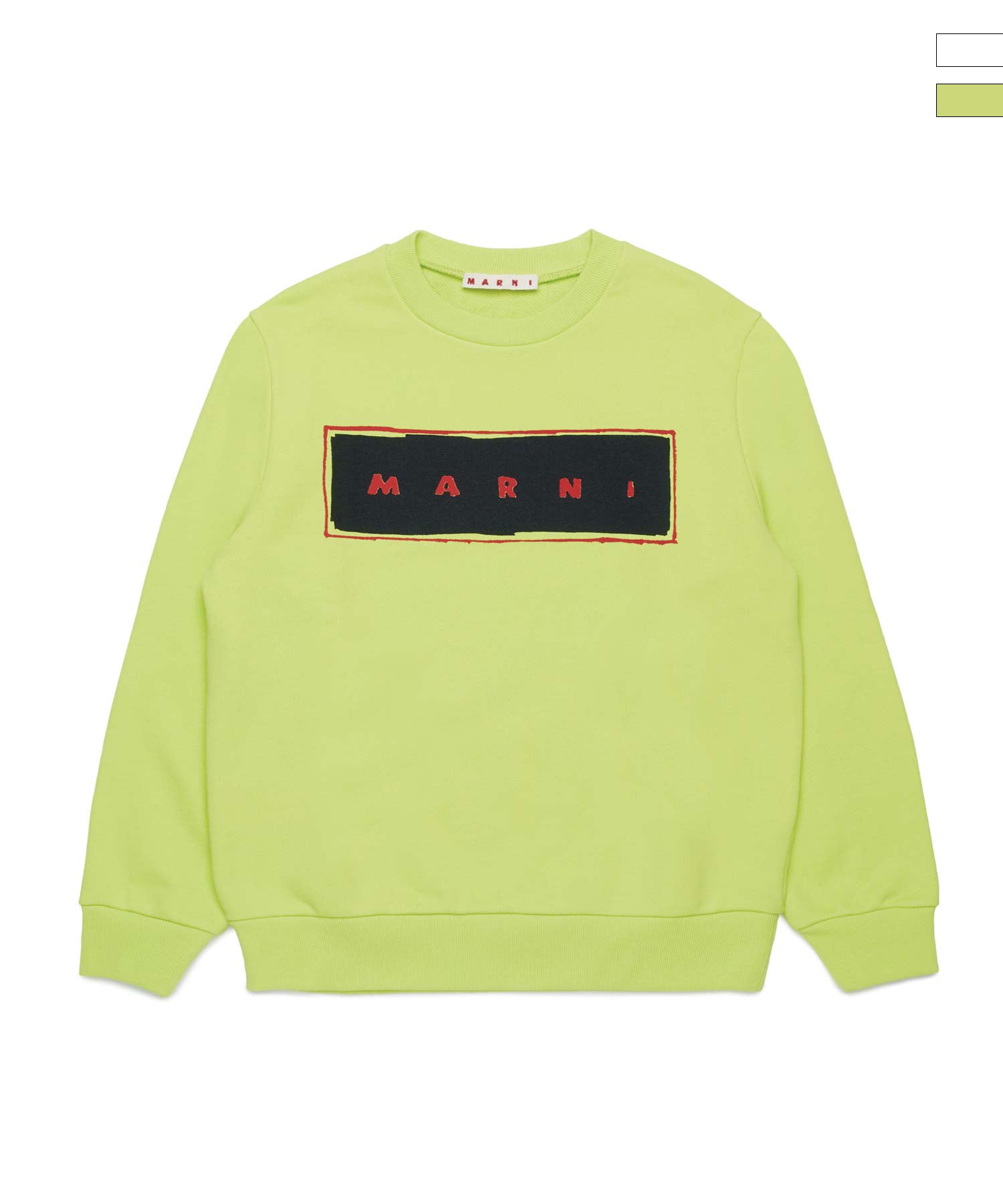 MARNI(マルニ)Kids & Junior ブランドロゴバイカラー半袖Tシャツ