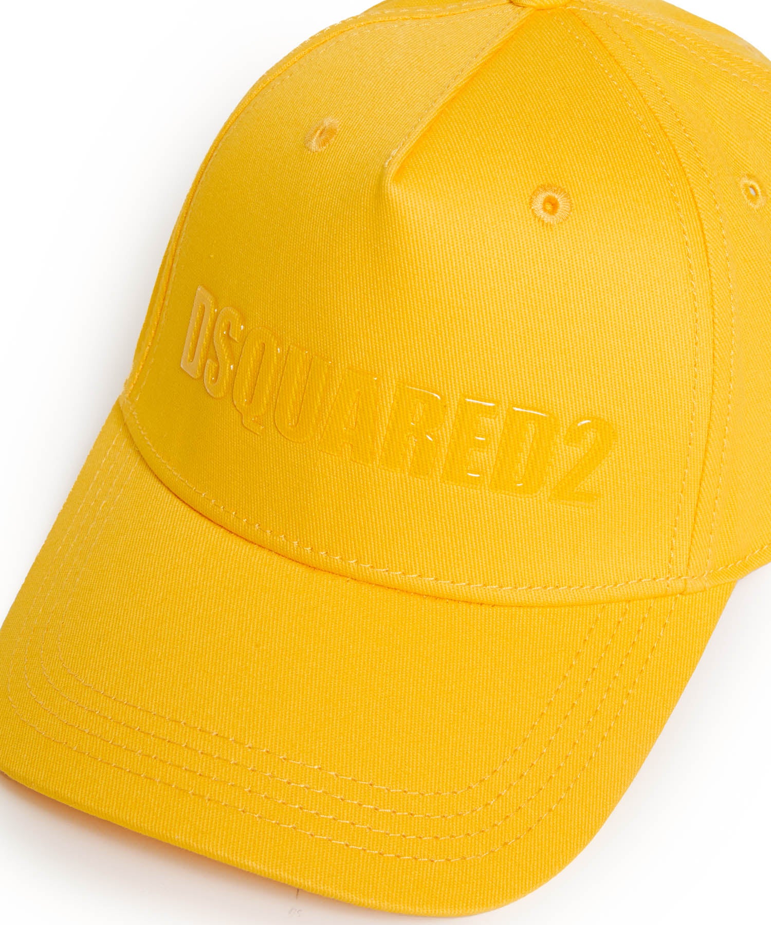 ☆激レア品！！DSQUARED2イエロー レーシングキャップ DSQUARED2(ディースクエアード)Kids & Junior ブランドロゴキャップ