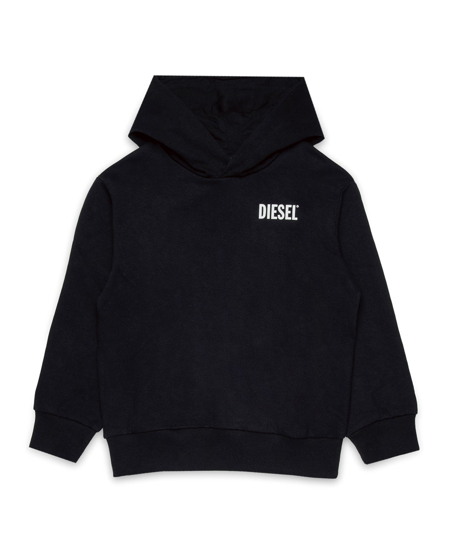 DIESELディーゼル　タイダイプリントスウェットパーカーXXL大きいサイズ黒 DIESEL(ディーゼル)Kids & Junior ブランドロゴスウェットパーカー