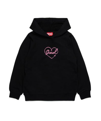 DIESEL(ディーゼル)Kids & Junior ブランドロゴスウェットパーカー 