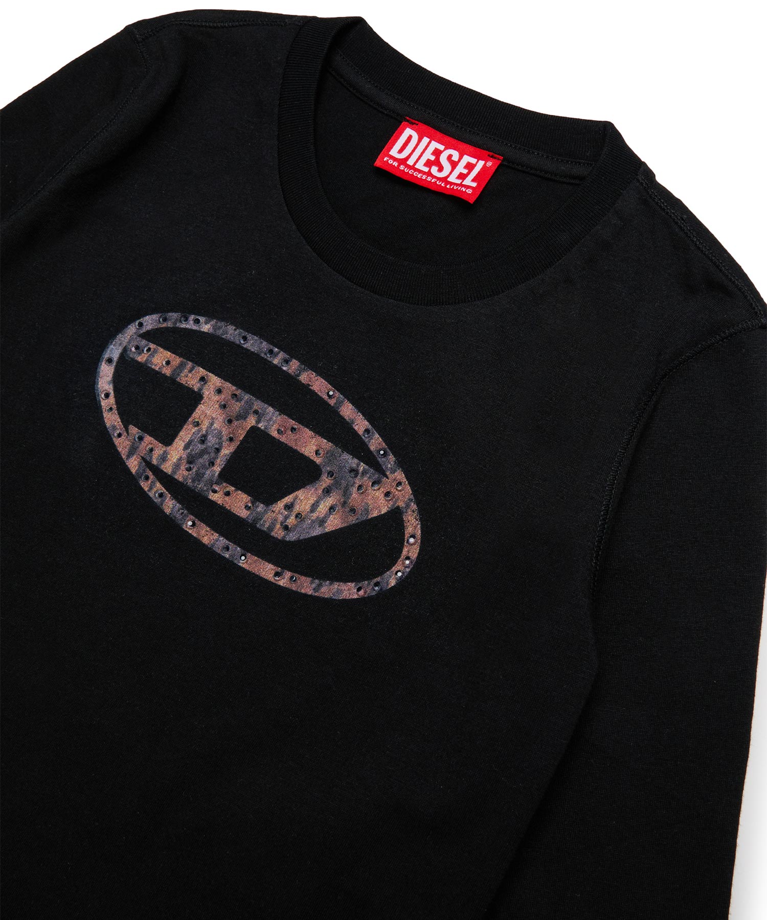 DIESEL(ディーゼル)Kids & Junior オーバルDブランドロゴビジュー