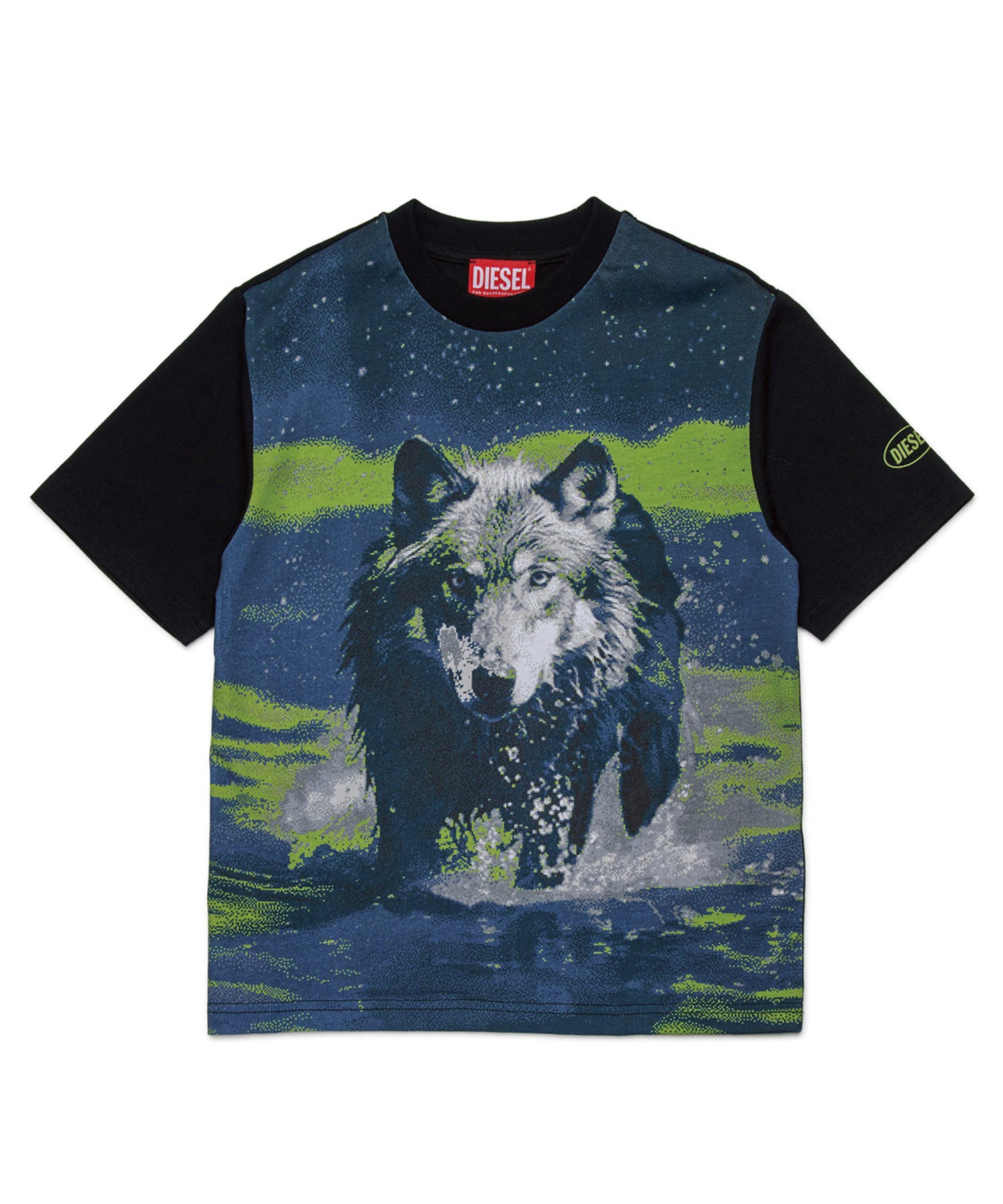 DIESEL(ディーゼル)Kids & Junior ブランドロゴタイダイ柄フーディー