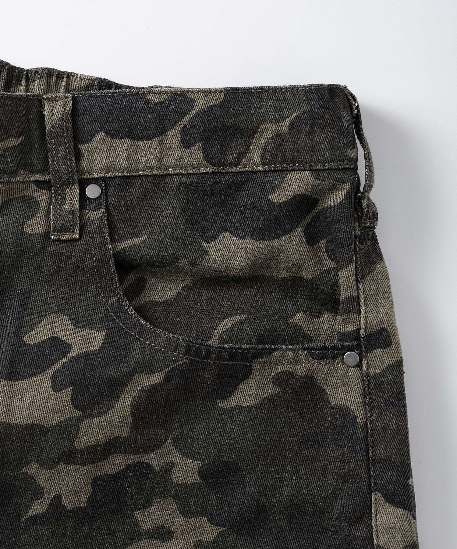 ILL'S(イルズ)DOUBLE KNEE CURVE SHORTS / ダブルニーカーブショーツ