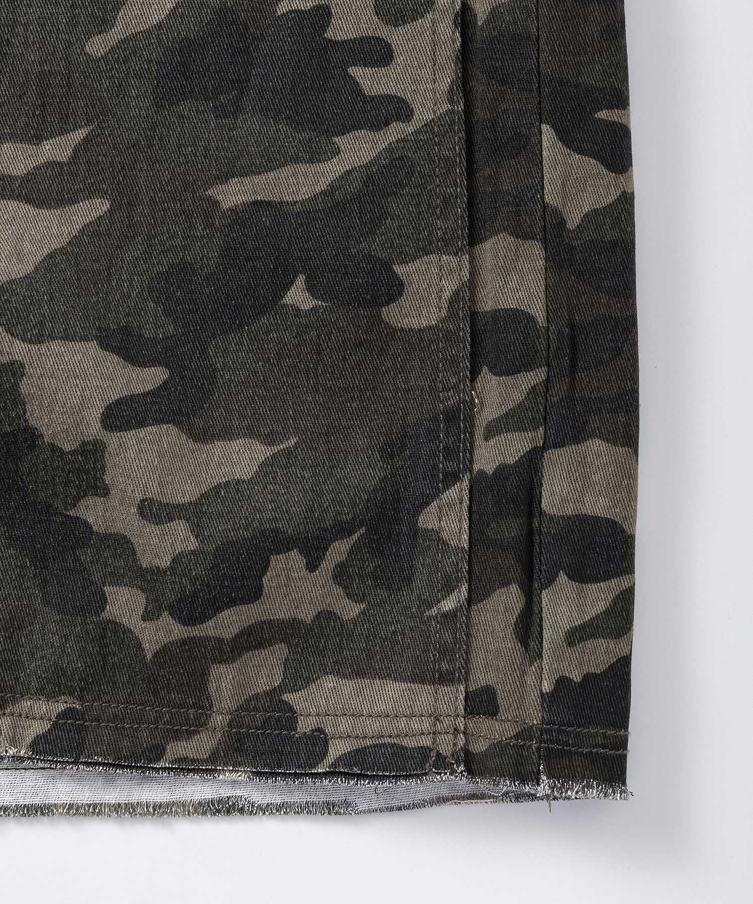 ILL'S(イルズ)DOUBLE KNEE CURVE SHORTS / ダブルニーカーブショーツ