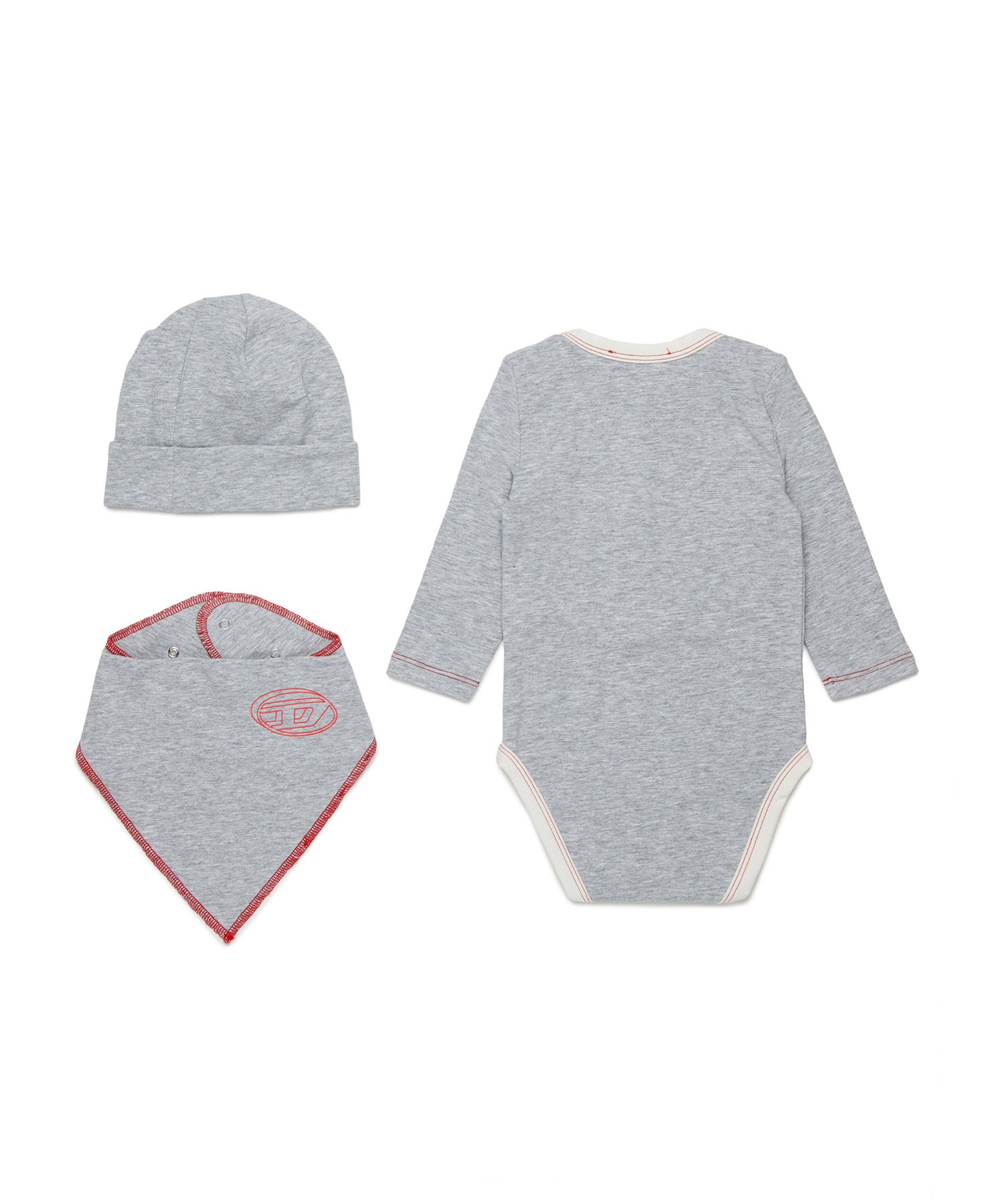 DIESEL(ディーゼル)Baby ブランドロゴベビー3点セット ロンパース