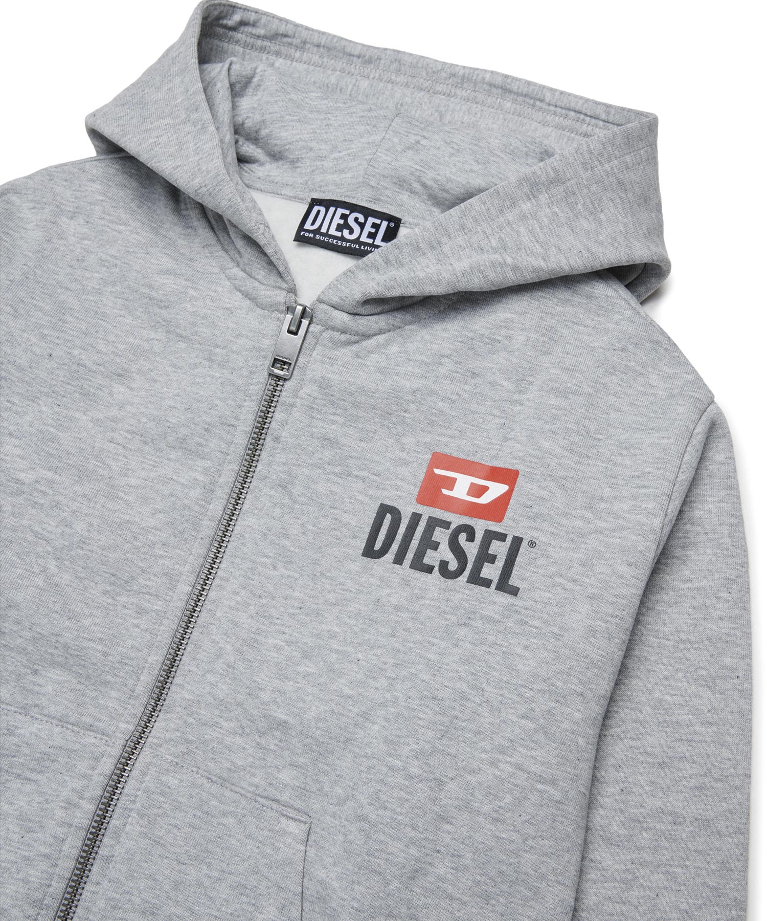DIESEL(ディーゼル)Kids & Junior ワンポイントブランドジップアップ