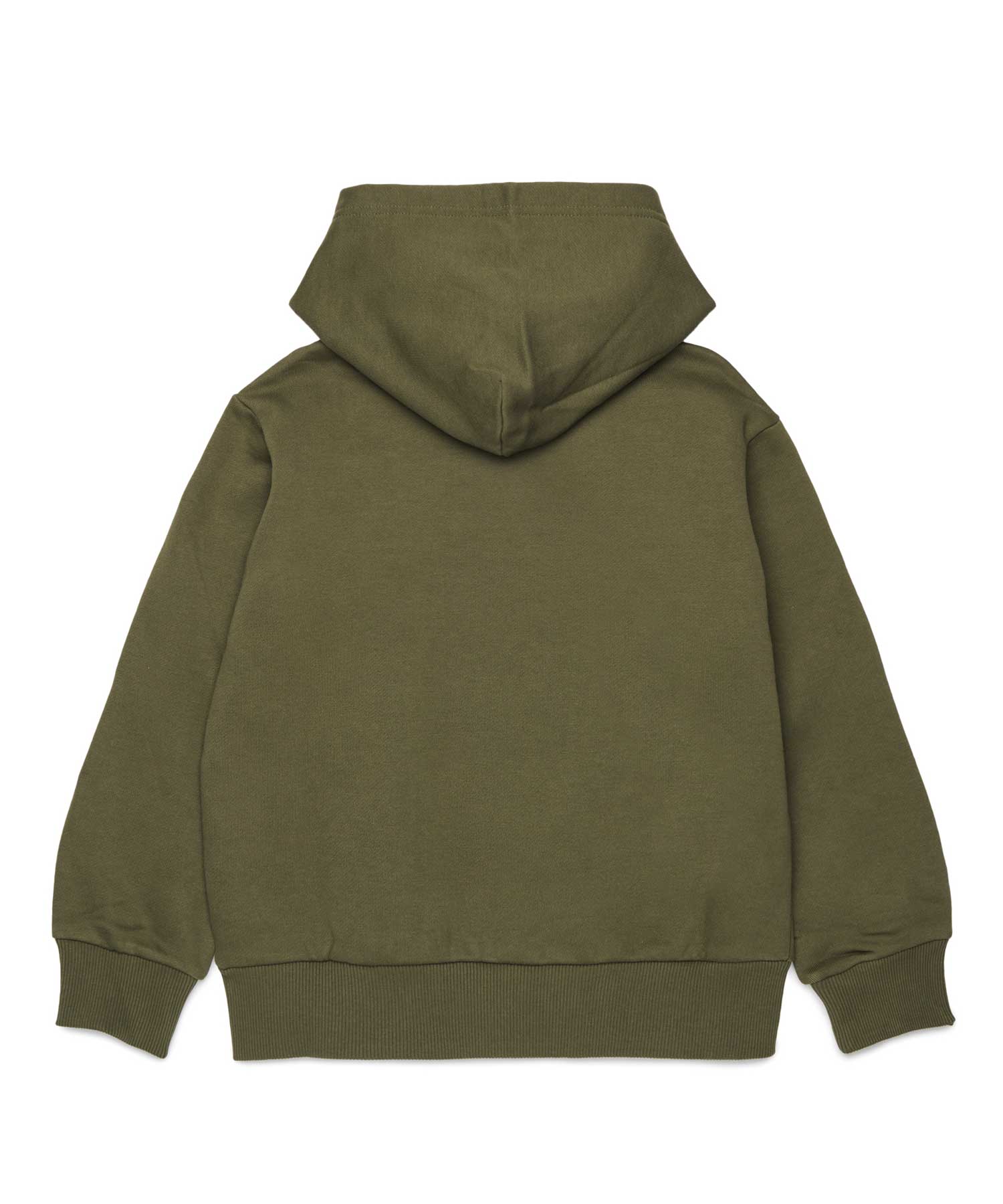 DIESEL フーディーブルゾン　ナイロンブルゾン　カーキ　16Y DIESEL(ディーゼル)Kids & Junior ブランドロゴフーディーパーカー