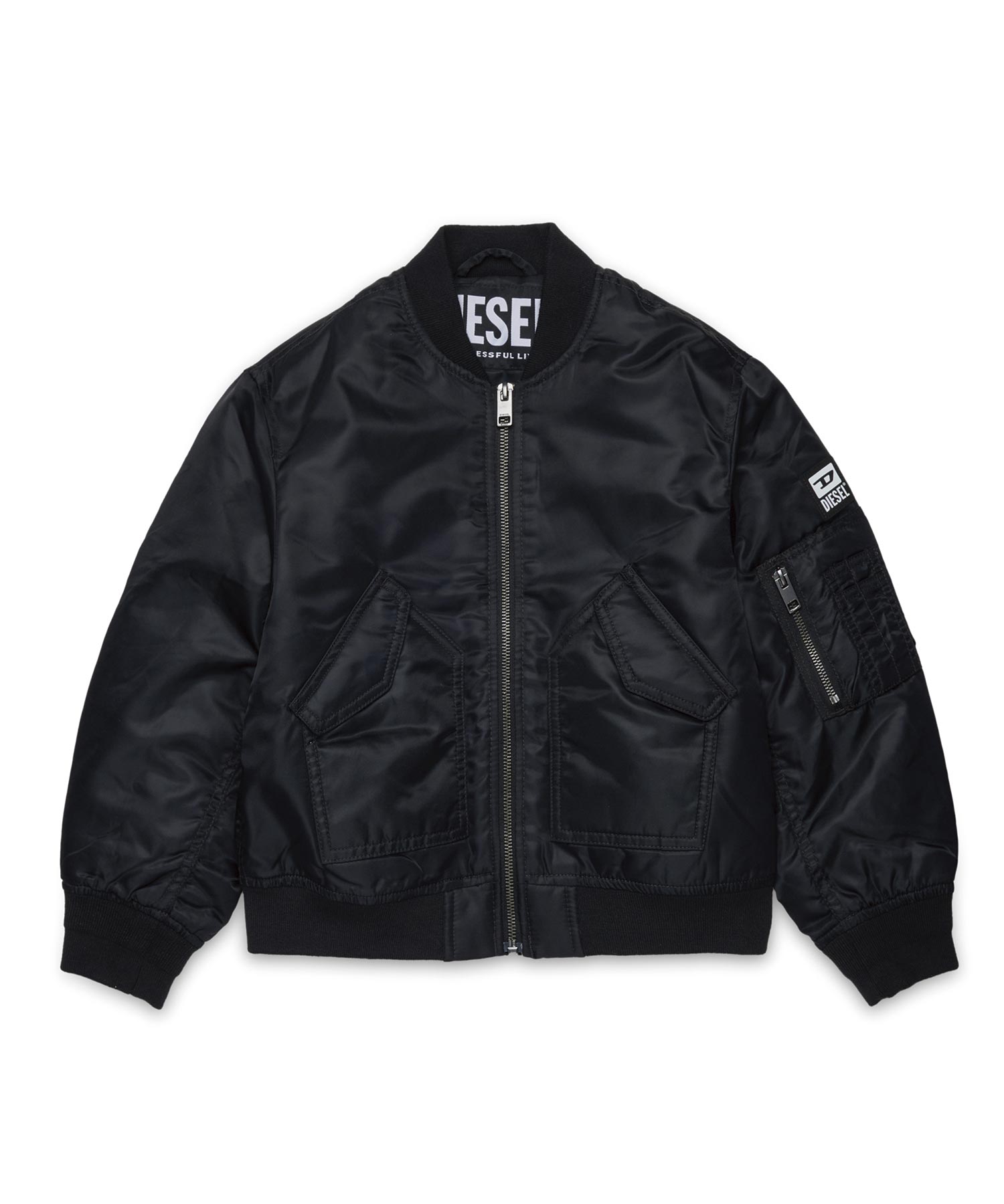 DIESEL(ディーゼル)Kids & Junior ワンポイントブランドジップアップ