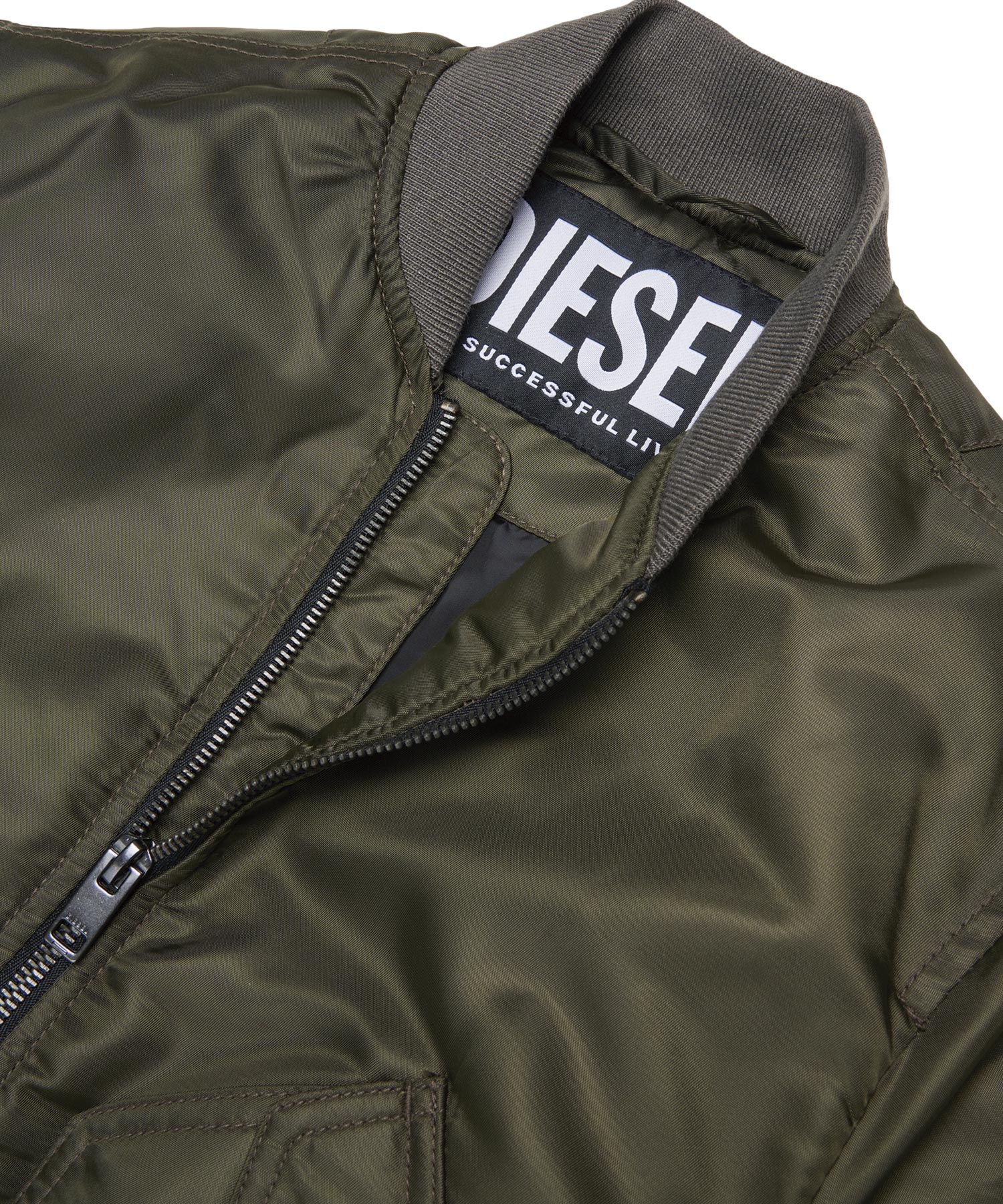 DIESEL(ディーゼル)Kids & Junior ワンポイントブランドジップアップ
