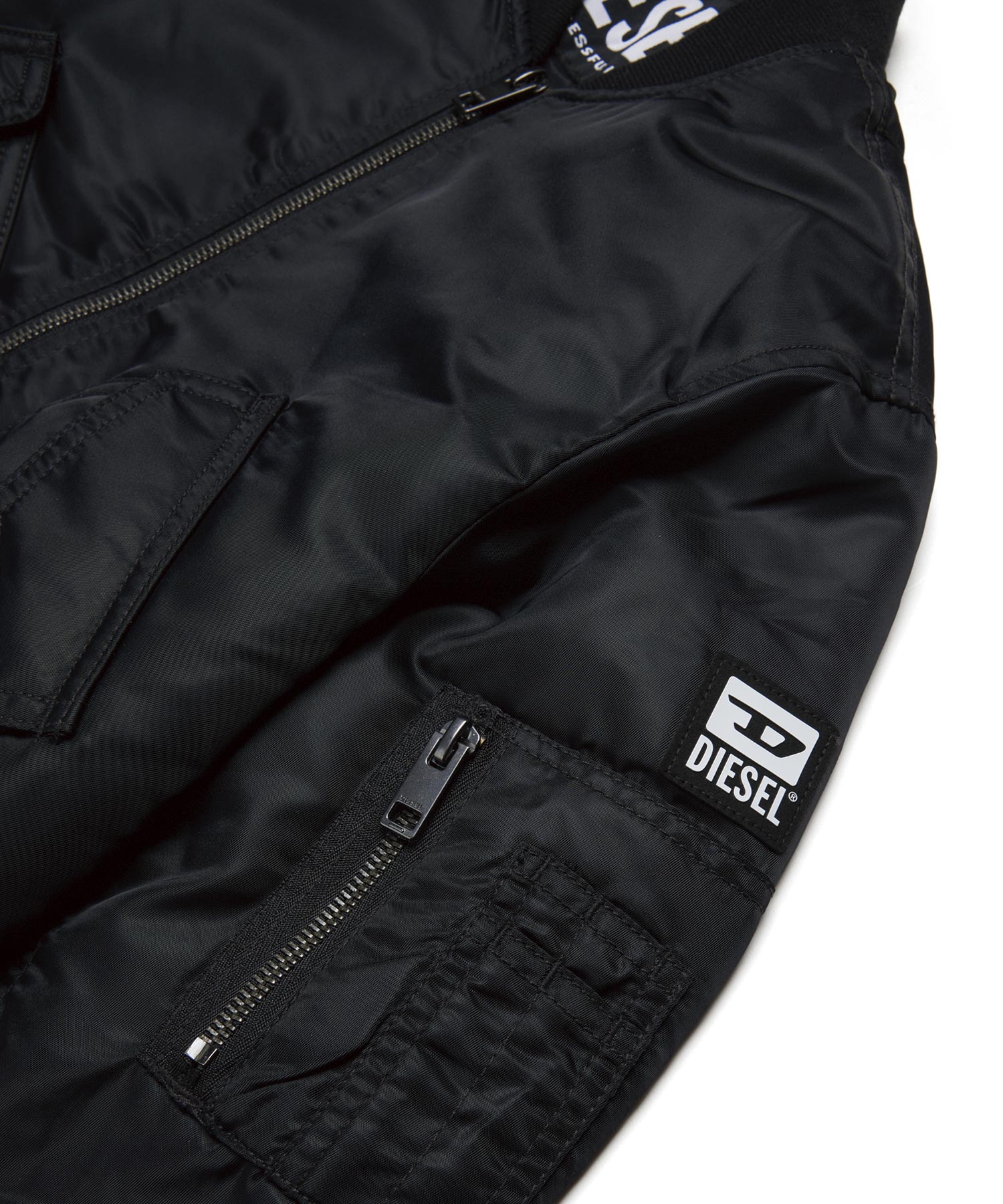 DIESEL(ディーゼル)Kids & Junior ワンポイントブランドジップアップ