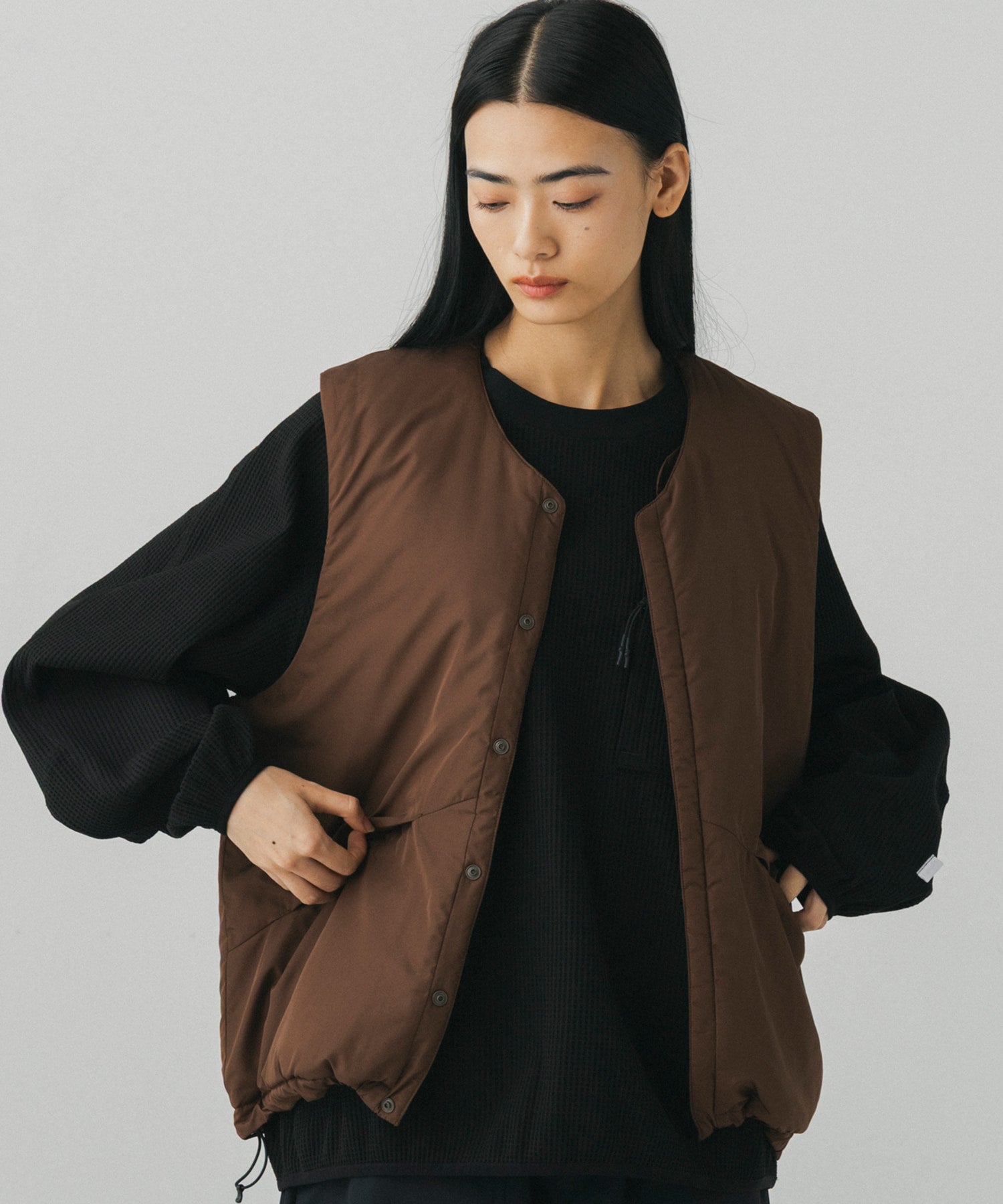 phenix(プラスフェニックス)PADDED LINER VEST / 中綿入りライナー