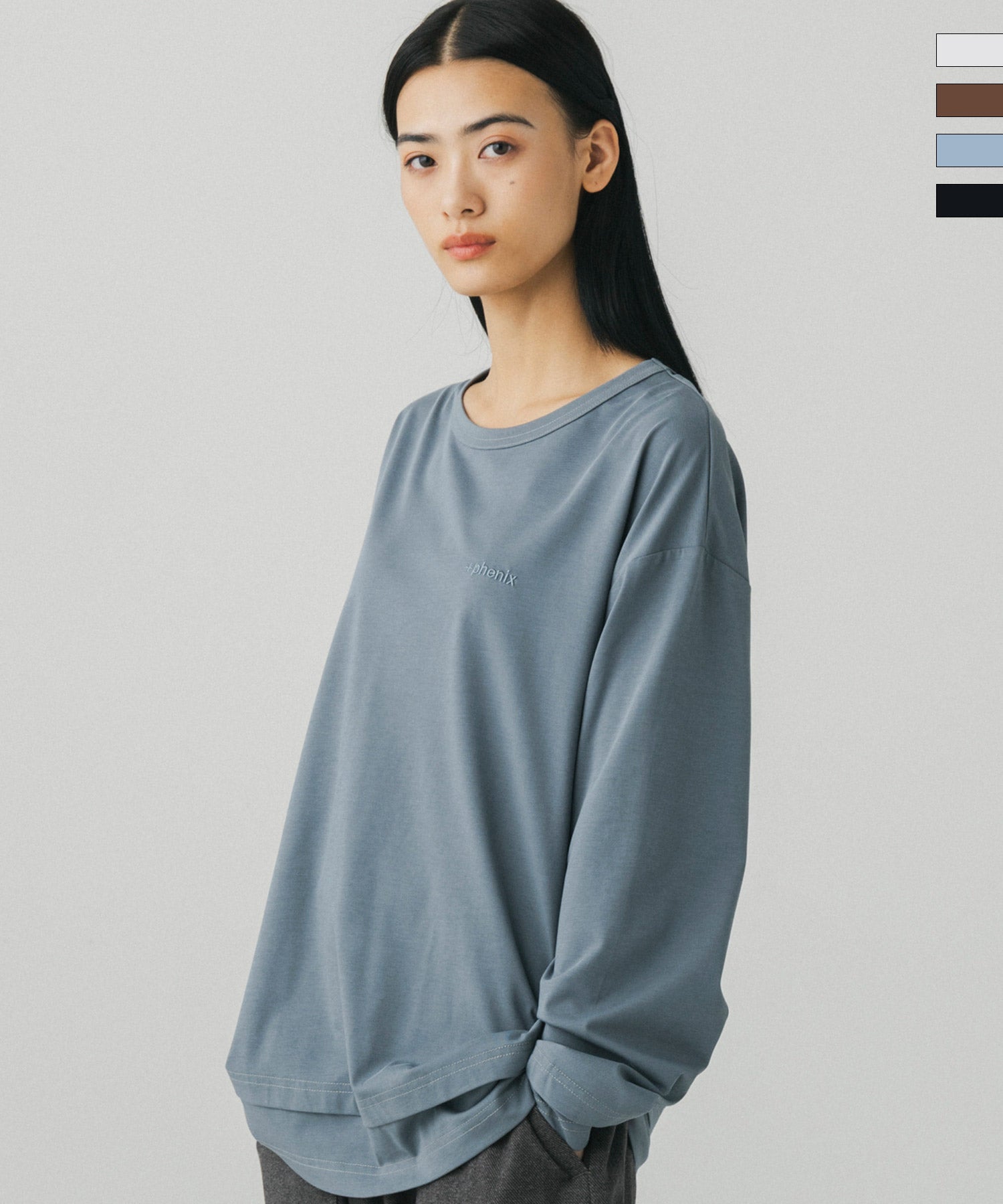 phenix(プラスフェニックス)LAYERED LONG SLEEVE TEE / レイヤード