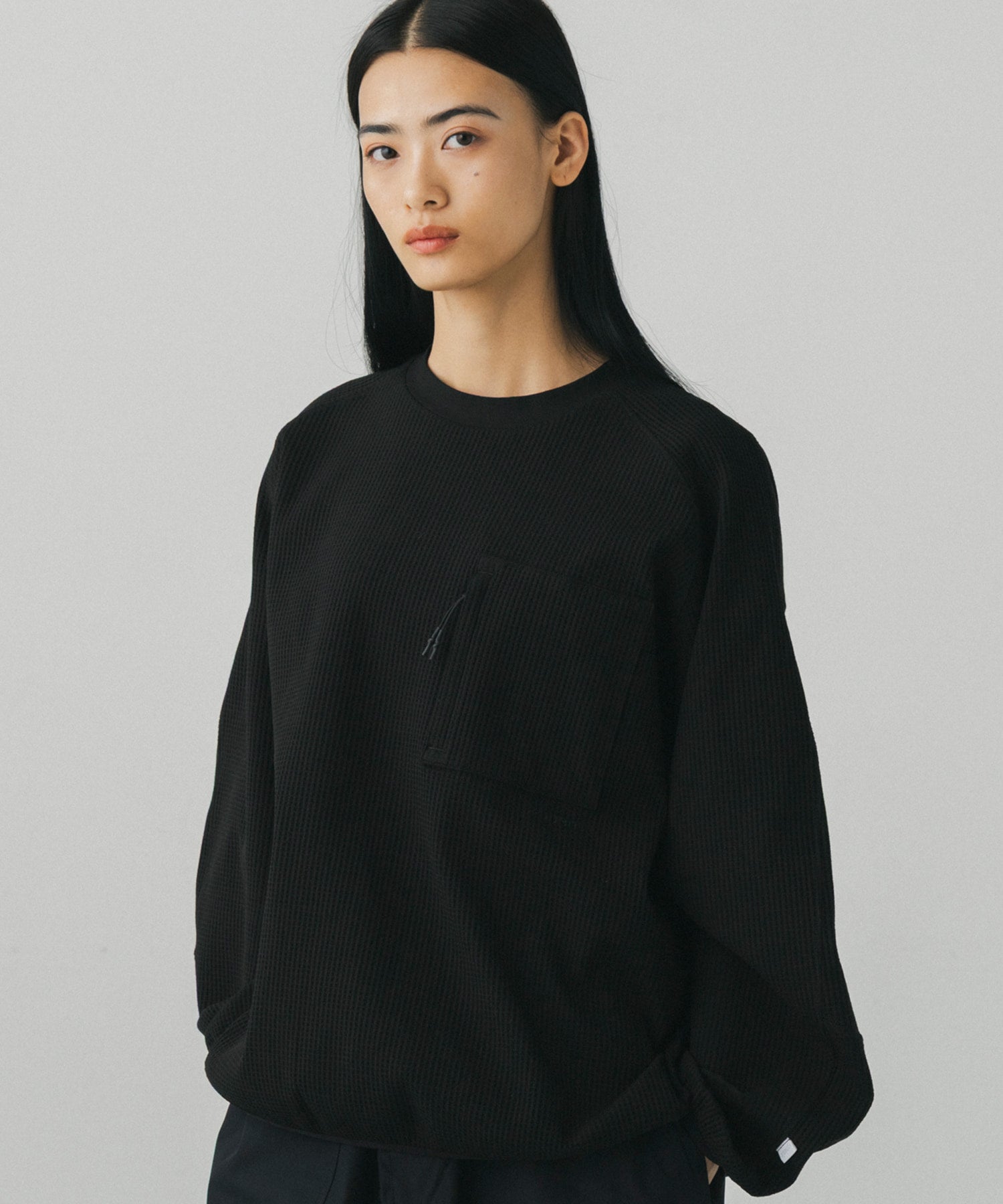 phenix(プラスフェニックス)WAFFLE SCULPTED LONG SLEEVE TEE