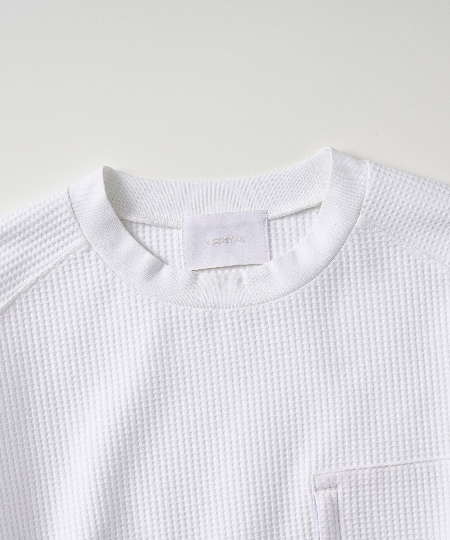 phenix(プラスフェニックス)WAFFLE SCULPTED LONG SLEEVE TEE