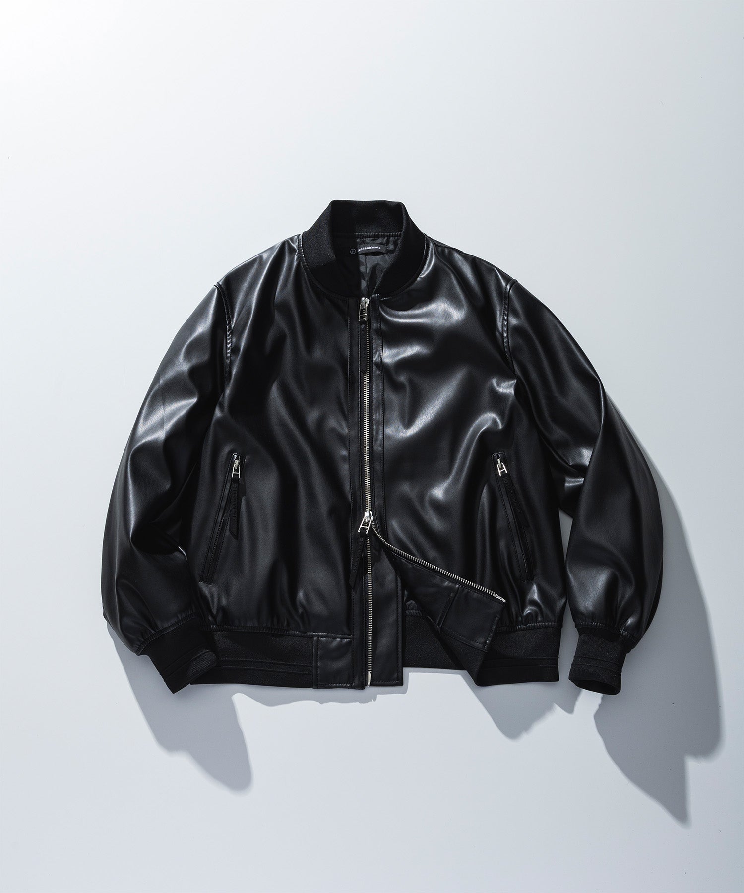 JH junhashimoto(ジェイエイチ ジュンハシモト)シンセティックレザーMA