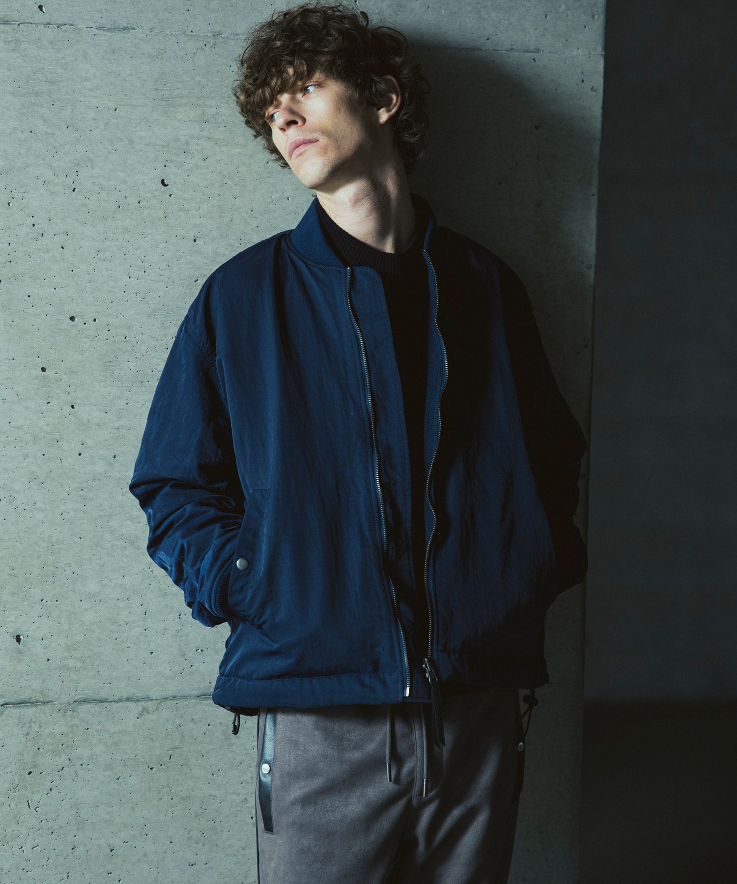 junhashimoto ジュンハシモト　リバーシブルダウンジャケット JH junhashimoto(ジェイエイチ ジュンハシモト)リバーシブルボンバー