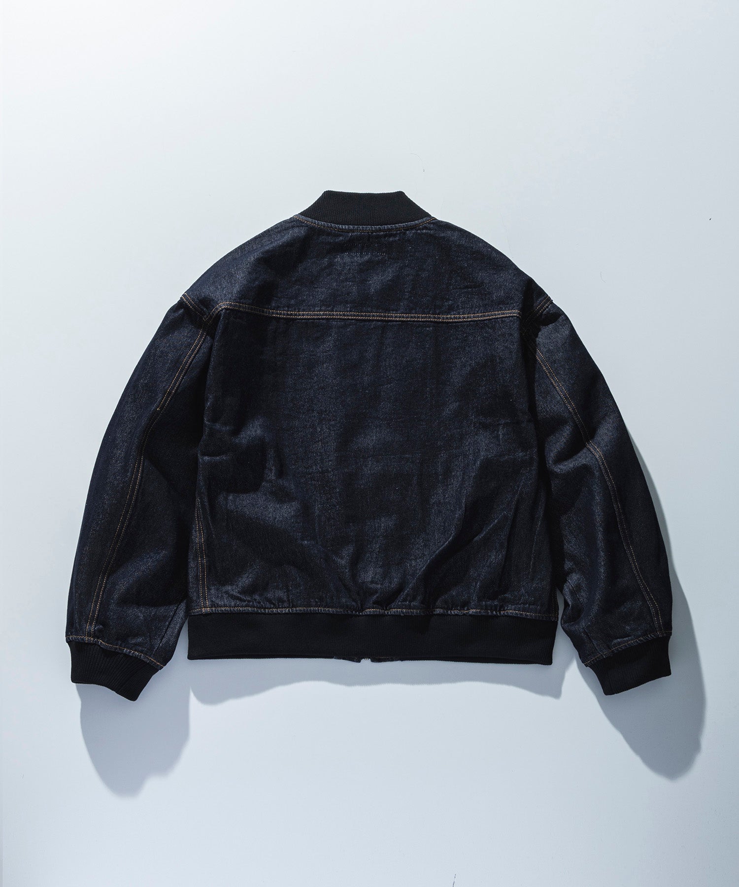 JH junhashimoto(ジェイエイチ ジュンハシモト)デニムリブブルゾン