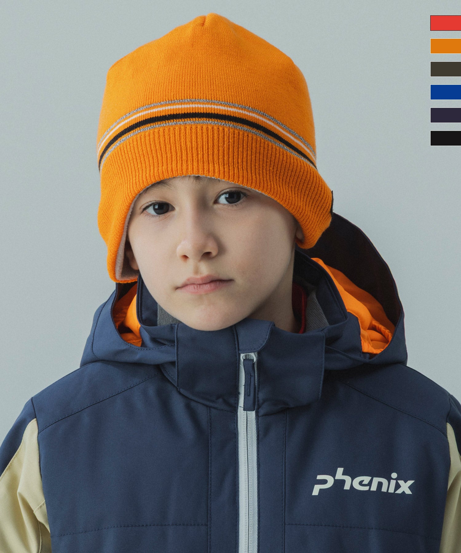 phenix(フェニックス)Junior Simple Lined Knit Beanie / ジュニア
