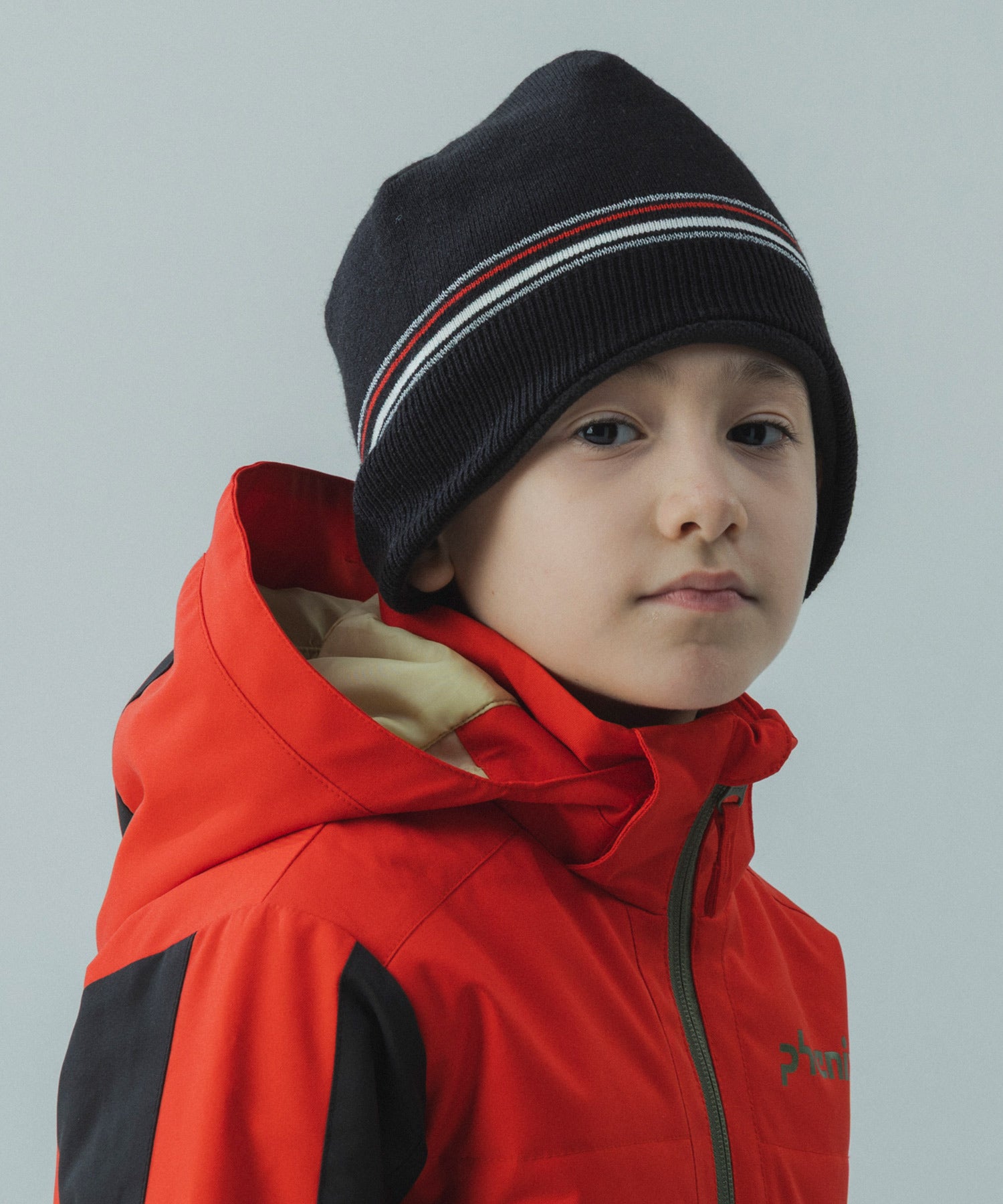phenix(フェニックス)Junior Simple Lined Knit Beanie / ジュニア