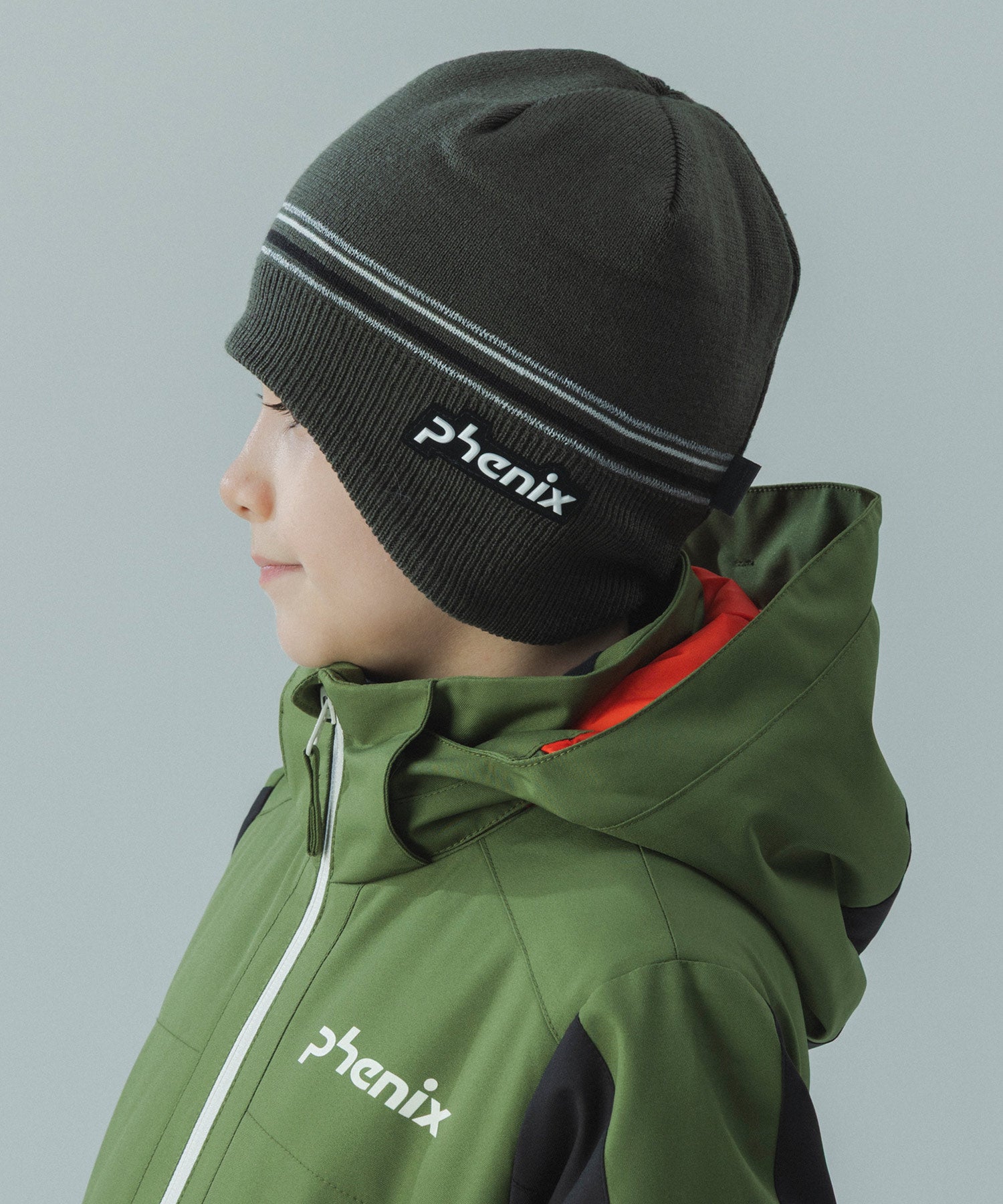 phenix(フェニックス)Junior Simple Lined Knit Beanie / ジュニア
