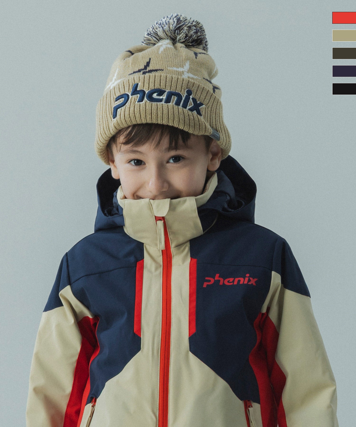 phenix(フェニックス)Cross Pattern Knit Cap / クロスパターンニット