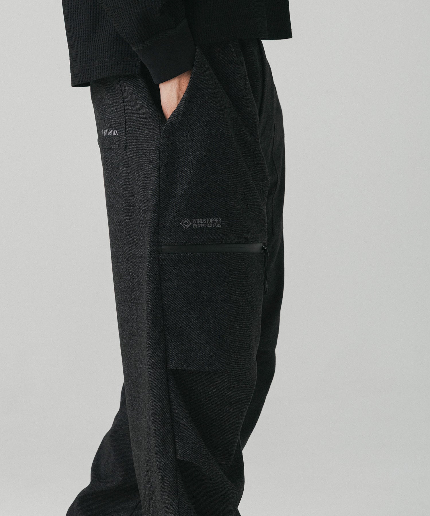 phenix(プラスフェニックス)WOOL-LIKE BAKER PANTS ウールライク