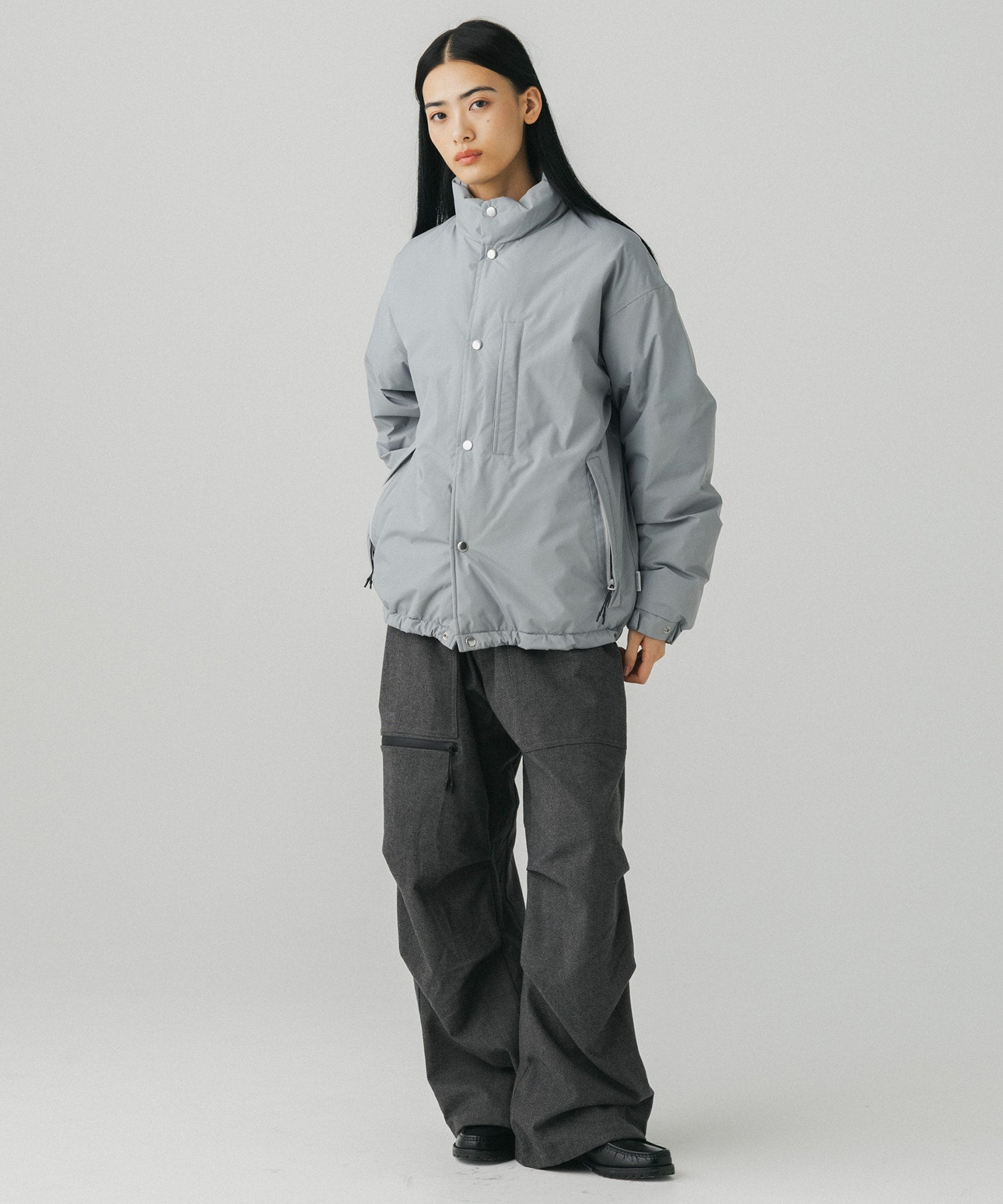 phenix(プラスフェニックス)WOOL-LIKE BAKER PANTS ウールライク