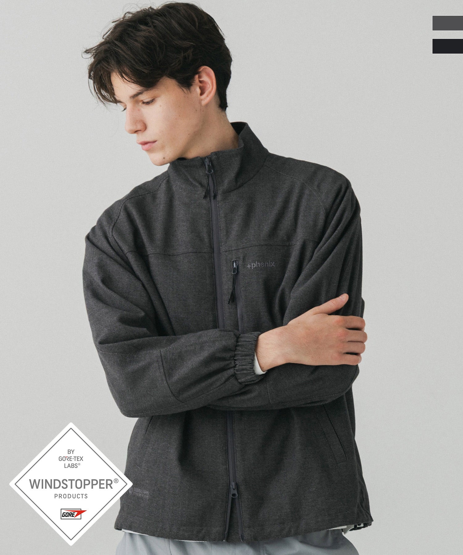 phenix(プラスフェニックス)WOOL-LIKE TRACK JACKET ウールライク